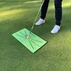 Détection de swing du tapis d'entraînement de golf frappant les accessoires de golfeur de pratiques en salle