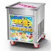 2100W Commercial Ice Roll Maker Fried Yogurt Cream Machine Perfetto per bar, caffetterie, negozi di dolci 110V / 220V