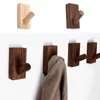 Haken rails massief houten messing decoratieve creatieve muur gemonteerde woonkamer badkamer jas haak houten keuken benodigdheden sleutel
