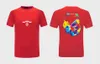 2021 футболки Мужская классическая 3D-буква Печать Летние Дышащие моды Пары Топы Мужчины и женские Новые TEES Размер M-3XL