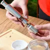 Moinho de pimenta manual SHAKERS SHAKERS de pimenta de uma mão de pimenta de aço inoxidável molho de especiarias moedas vara ferramentas de cozinha 27 * 153mm RRA4361