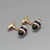 13 Kolor Wysokiej jakości MT Branding Man Man Cuff Link z sześciogwiazdkowymi kryształowymi mankietami jako Groomsman Wear Wear Jewelry Cuffink3702617