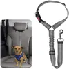 Harnais de ceinture de sécurité pour chien réglable Chien Chat Fils de sécurité Ceinture de sécurité de voiture réfléchissante double face Ceintures de sécurité de véhicule en nylon pour chiens Véhicule Voyage Produits pour animaux de compagnie 300pcs