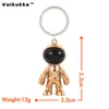 Keychains Voikukkka Jóias 3D Space Robot Astronaut Keychain Chancelador Bag do pendente para homem Mulheres amigas miri22