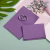 Microfiber Jewelry Bolsas Envelope para Rings Brincos Colar de Jóias de Luxo Embalagem Do Casamento Do Casamento De Natal Saco De Presente