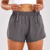 Calça curta roupa de zíper escondido bolso esportivo shorts esportivos solteiros respiráveis ​​Casual Sportswear Fitness Wear S12044095346