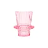 Kerzenhalter Nordic Pink Glass Candlestick European Candles Table Stand Romantic Pophor Home Dekoration8424210