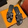 Femmes designer slipper sandales d'été classique de la marque classique plage sandales décontractées taille 35-42