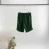Designer Mens Shorts Pants Sportswear Jogger Loose Casual Black dark green Hip Hop For Men Couples Top quality Side reflective design Short
