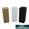 50 pcs 6 tamanhos preto branco kraft papel caixa de papelão batom garrafa de perfume cosmético kraft caixa caixa essencial óleo embalagem1