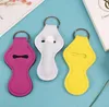 Favor de fiesta Neopreno Lápiz labial Llavero Sublimación DIY Chapstick Titulares Personal Chapsticks Wrap Key Ring Sleeve Holder SN4016