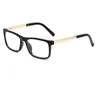Okulary przeciwsłoneczne w USA Europejska Moda Sunglass Unisex Universal Sun Glasse Clear Transparent Soczewki 4 Kolory Ładne Ramki Ramki Vintage Eyeglasses