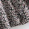 Women Summer Vintage Wrap Mini Dress Long Sleeve Floral Print V-Neck Side Bow Tie Ruffles Female Sexy Dresses Vestidos 210513