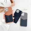 För iPhone -fodral 15Pro 15 14 14Promax 14Plus 14Pro 11 12 13Promax XS XR XSMAX Deluxe Fashion Litchi Rind Leather Card Holder Pocket Designer Cellphone Cover Cover Cover