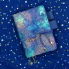 Starry Sky Notebook Hand Ledger Simple Diary Book College Student Set Journal School Supplies Notepads