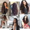 Perucas sintéticas lisi girl 5 clipes cabelo longo clipe em pedaços negros falsos para mulheres