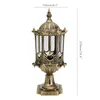 Lampade da parete per esterni Retro Luce da giardino Portico Lampione Lanterna Pilastro Passerella Illuminazione Balcone Luci corridoio Decorazione Cortile Patio189k