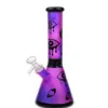 담긴 Daisy Glass Water Pipes Hockahs 독특한 dab bong 다운 스템 Perc 14mm 보울 Beaker Base Water Bongs 25cm 높이