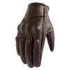 Gants de Moto en cuir pour hommes, pour écran tactile, électrique, cyclisme, doigt complet, Moto, Motocross, vente Luvas