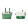 White Colour Small 2 Pin Iron To EU US AU Travel Charger Adapter convertor AC power Plug Converter Socket 3000pcs/lot