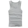 Mens Tank Tops 3 Piece/Lot !! 2023 Summer Slim Fit Cotton Solid Underwear Men Quality Casual ärmlöst tee -paket av