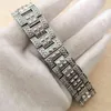 AAA CZ Bling Diamant Herrenuhr Rolle 18 Karat vergoldet Ice Out Quarz Iced Armbanduhren für Männer Männliche wasserdichte Armbanduhr Stunden