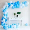 Party Decoration 2 Pcs 10m Double Hole Balloon Chain Ballons Accessories Irregular Meter Birthday Decorations Kids Children's Toys