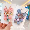 1 zestaw Cute Cartoon Princess Hairpin Kids Girls Bows Barrette Hair Klipsy Dzieci Fryzury Heattress Hairgrips Akcesoria