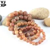 perles rondes en agate de 14 mm