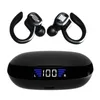 Tomada de fábrica vv2 tws fones de ouvido bluetooth com microfones esporte gancho display led sem fio fones de ouvido estéreo alta fidelidade wat8979842