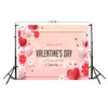 Party Decoration Wall Studio Valentines Background Prop Screen Po Backdrop Non-fading Table Art Cloth Decorative Accessories