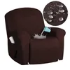 4pcs / set Cover inclinable couvercle tout compris Sofa Sofa S Spandex Lounge Single Seat Couch Hlebcovers Failchair 211207