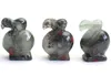 15 INCHES Height Small Size Natural Chakra Stone Carved Crystal Reiki Healing Dodo Animal Figurine 1pcs9185282