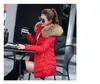 Frauen Paka Winterjacke Baumwolle gepolstert warm verdicken Damen Mantel lange Mäntel Parka Damen Jacken