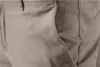 Aiopeson повседневная хлопчатобумажные мусорные брюки сплошной цвет Slim Fit мужские брюки весна осень высокого качества классические бизнес брюки мужчин 211201