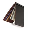 carteira bifold mens com clipe de dinheiro