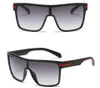 été homme mode moto BEACH lunettes de soleil femmes noir Driving Glasse lunettes de soleil en plein air équitation vent grand cadre cyclisme Square sunglasse 5colors