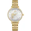 Marca NAVIFORCE, relojes de lujo para mujer, reloj dorado a la moda para mujer, reloj resistente al agua de acero inoxidable, reloj de pulsera de regalo para niña, reloj de pulsera 210517