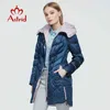 아스트리드 재킷 겨울 여성 코트 캐주얼 여성 파카 여성 후드 코트 솔리드 우크라이나 플러스 크기 패션 스타일 AM-5810 211223