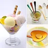 2021 1PC Rainbow Heart Shape Stainless Steel Dessert Coffee Spoon Sugar Honey Ice Cream Tools Kitchen Dinnerware Milk Scoops