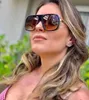 Diseñador de moda Gafas de sol para hombres y mujeres Gafas de montura cuadrada clásicas Ocio simple Estilo al aire libre Calidad superior Protección anti-ultravioleta