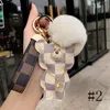 LL2021 Fashion Brand Dog KeyChain Clic Chic Keyring Women Men Luxury Car Pendant Unisex Designer Key Chain Trinka Smycken 244A