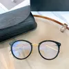 2021 Nieuwe Mode Temperament Star Matching Titanium Steel Bril Frame High-End Material Glasses 25122K Plating Mirror Leg Size 51-20-145