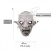 Halloween Party Latex Goblins Horror Masks with Earrings Halloween Men Scary Mask Cosplay Costume Props