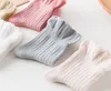 Fall 2021 kids lace socks children cotton princess short sock for 3-12 years sweet baby girls sports hosiery S1267