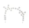 Bröllop Crystal Star Headband Hairband Rhinestone Bridal Crowns Tiaras Guld Silver Lång Hårband Tillbehör Party Prom Headpiece Smycken Koreanska Designer Bands