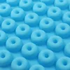 Partihandel 48 Hålighet Mini Donut Silicone Cake Moulds Bakeware Dessert Chokladkaka Mögel Bakning Pan Ice Tool