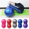 Tjockning Explosionssäker Pilates Ball Massage Rehabilitation Training för äldre Fitness Yoga Peanut med Pump Balls226P