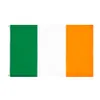 90x150cm green white orange irish ie ireland Flag 100% Polyester