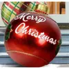 60CM Boule Gonflable De Noël En Plein Air Maison Jardin Arbre De Noël Décoration Grande Taille Boules Suspendues Ornements De Fête Joyeux Chirstmas Jouets Accessoires 10 Styes Choisir G00JWD1